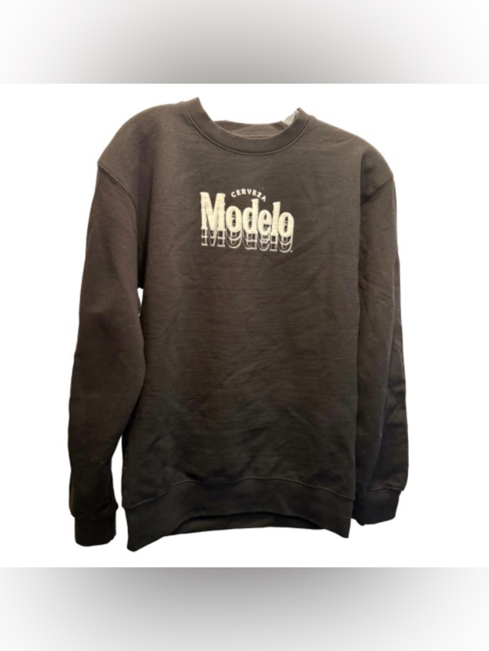 Modelo Black Crewneck Sweatshirt